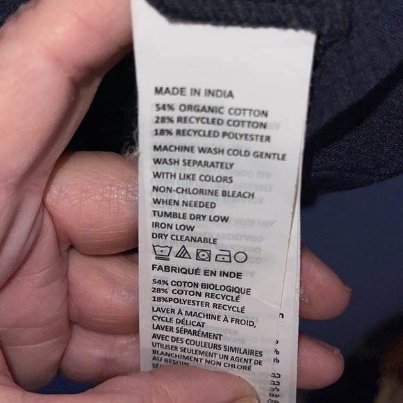 Prana Womans Aztec Print Long Sleeve Button Down Organic Cotton Shirt Top XS L - Picture 6 of 6